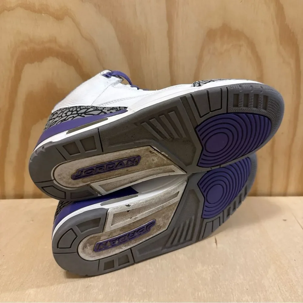 Jordan 3 Retro Dark Iris - Men’s 9.5